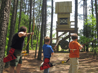Tall target at Durham Co. Wildlife Club