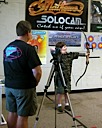 Filming technique for archer's review